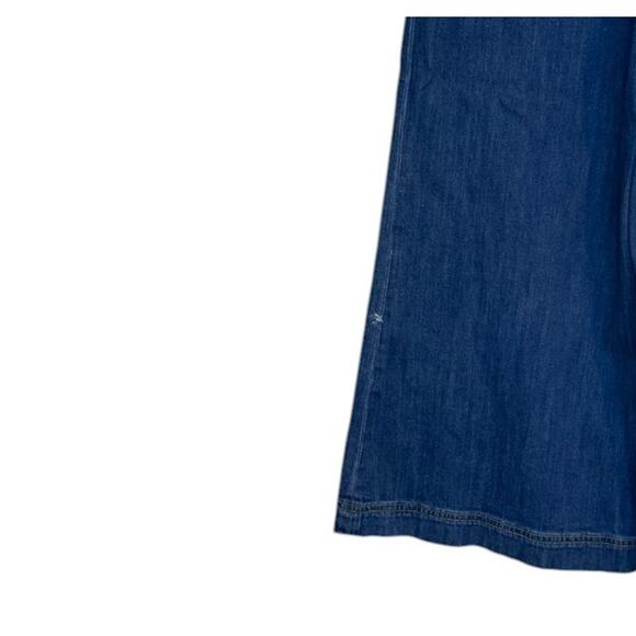 Not For Sale Anthropologie Pilcro Jeans Women‎ 27 Blue Denim Ultra Wide Leg Boho - Picture 7 of 11